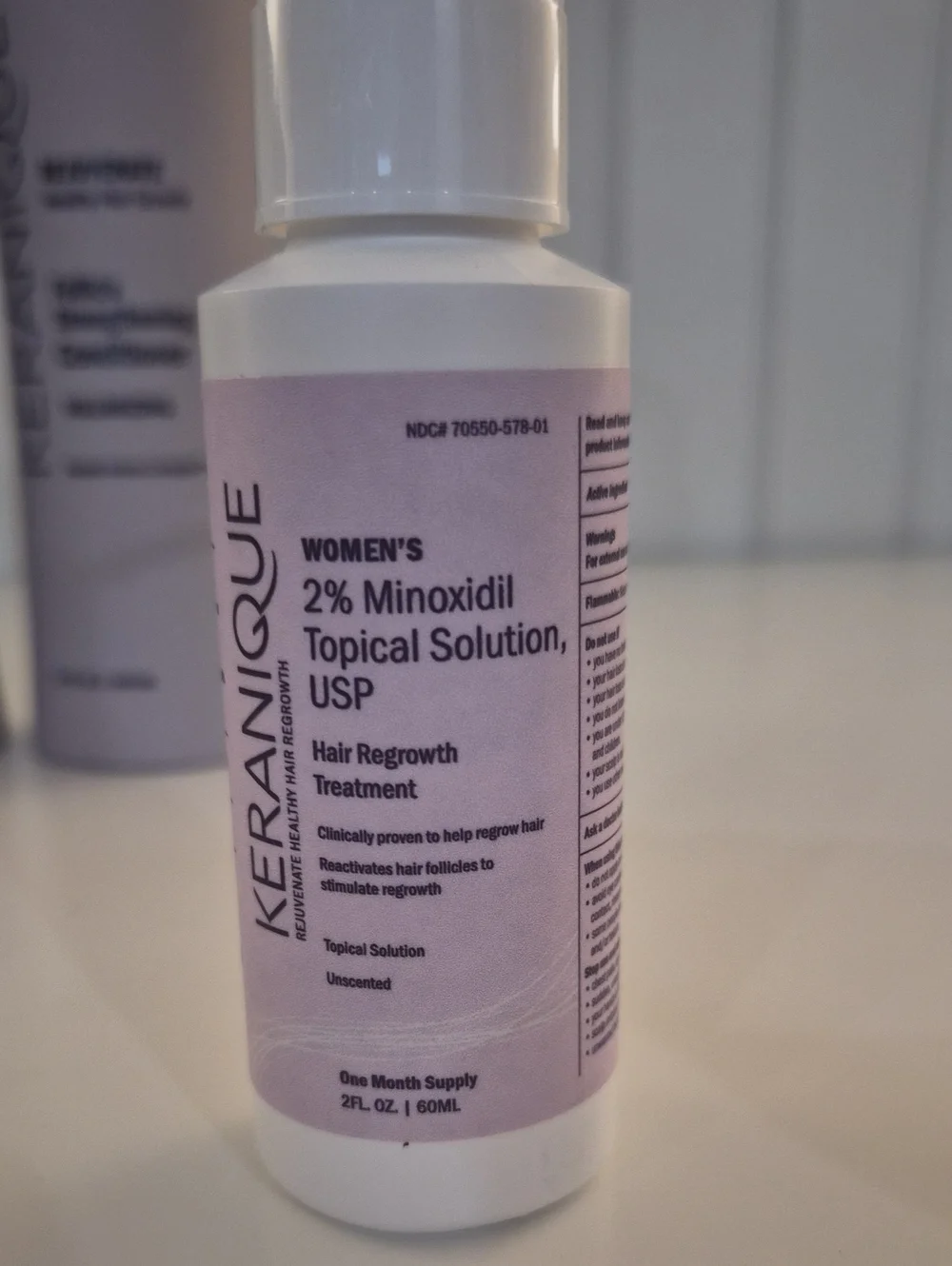 Keranique Strengthening Shampoo & Conditioner plus Hair Regrowth Treatment